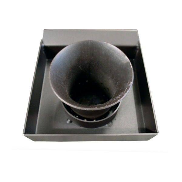 Burn pot in steel for Zibro / Qlima pellet stove